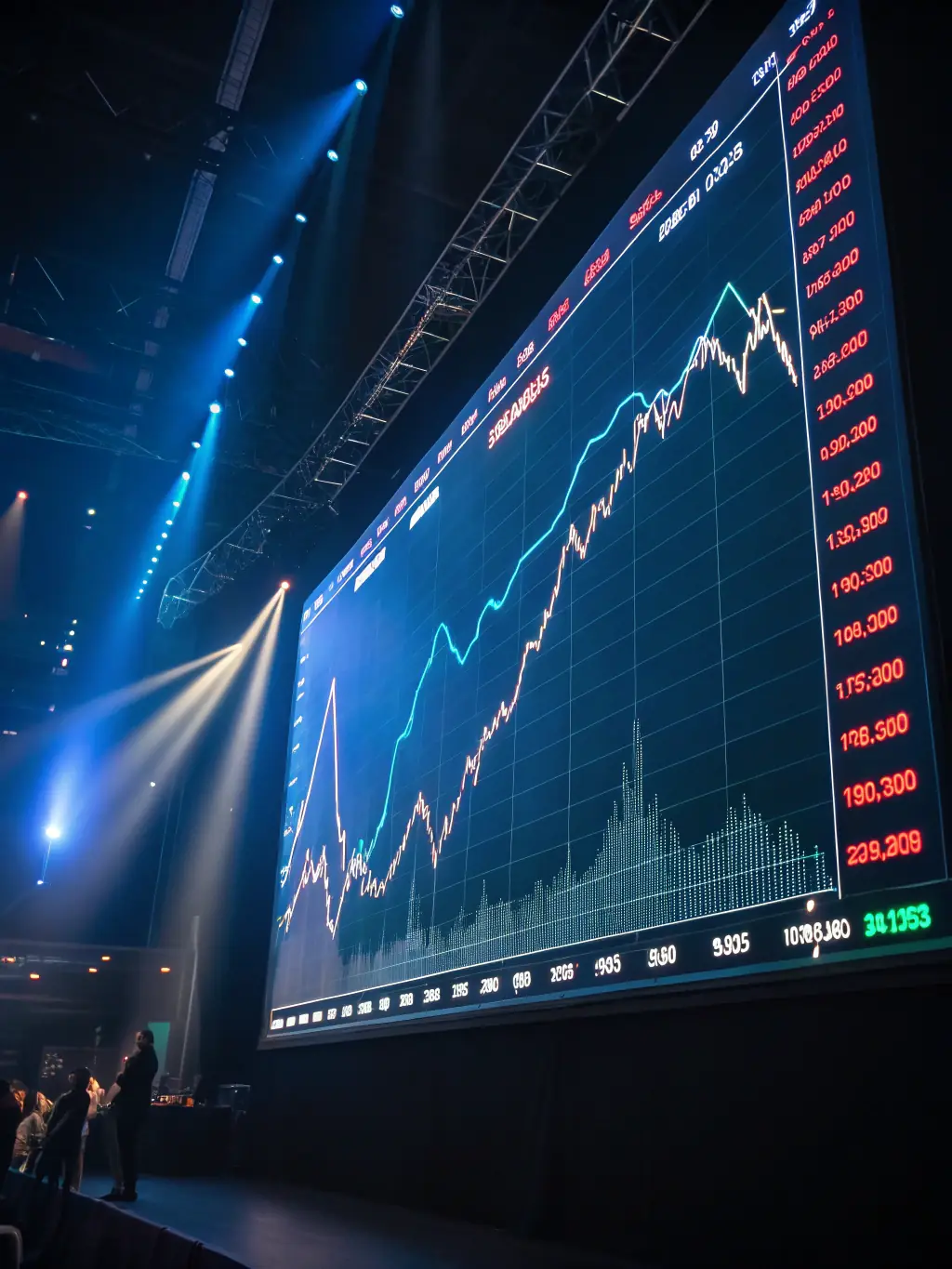 An image of a financial chart with upward arrows emerging from a tangled mess, symbolizing the restoration of investment portfolios.